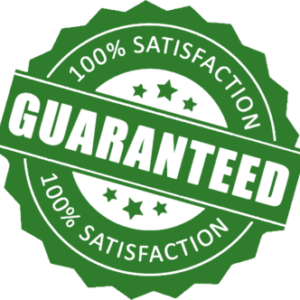 100% Satsifaction guarantee