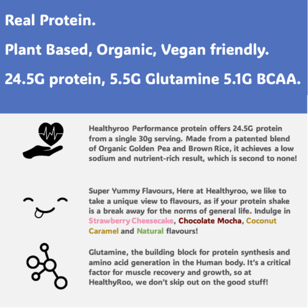 Performance Protein Infographic