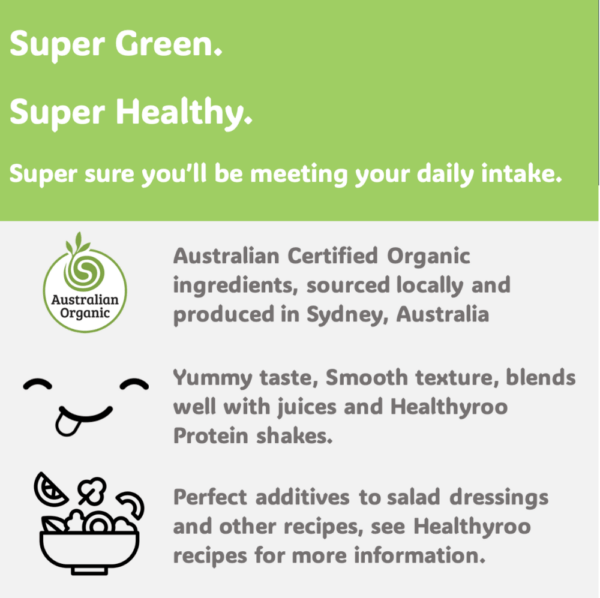 Super Greens Infographic